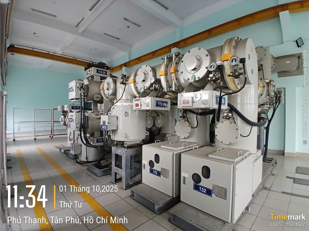 Sửa chữa, bảo dưỡng thiết bị GIS 110kV trạm 110kV Tân Bình 2
